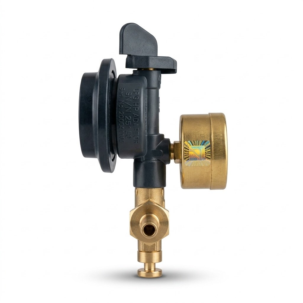 Smart Gaz High-Pressure MLP Gas Adaptor with Leak & Level Display (for 3/4-Burner Modular Kitchen Hobs & Commercial Stoves) angle 3